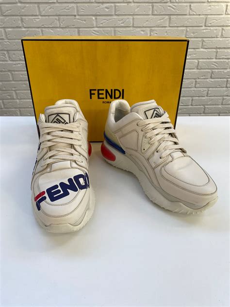 fendi fila collab|porter fila x fendi sneakers.